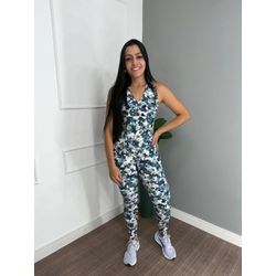 Macacão Estampado - 000537 - Marina Costa Store