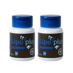2 Potes Lipo Plus Diamond - Lipo Plus Original