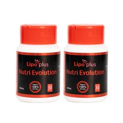 2 Potes Lipo Plus Nutri Evolution - Lipo Plus Original