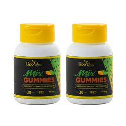 2 Potes Lipo Plus Mix Gummies - Lipo Plus Original