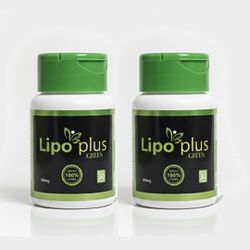 2 Potes Lipo Plus Green - Lipo Plus Original