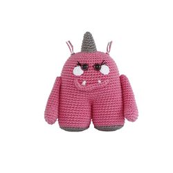 Monstrinho Amigurumi Lolli - Marmelo Doce