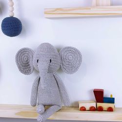 Elefante Amigurumi - Marmelo Doce