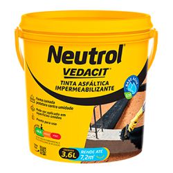 Impermeabilizante Neutrol 3,6L - Vedacit - Marquezim Tintas