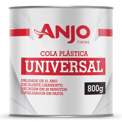 Cola Plástica Universal 800g - Anjo - Marquezim Tintas