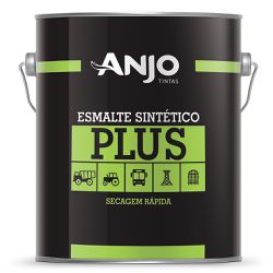 Esmalte Sintético Plus Fosco 3,6L Preto - Anjo - Marquezim Tintas