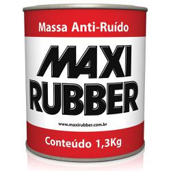Massa Anti-Ruído 1,3kg - Maxi Rubber - Marquezim Tintas