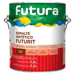 Esmalte Sintético Standard Futurit Brilhante 3,6L ... - Marquezim Tintas