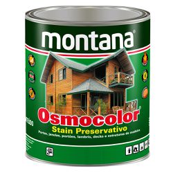 Osmocolor Stain Preservativo 0,9L - Montana - Marquezim Tintas