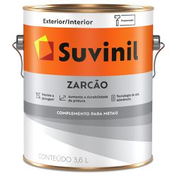 Fundo Protetor Zarcão Fosco 3,6L - Suvinil - Marquezim Tintas