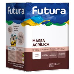 Massa Acrílica 25KG - Futura - Marquezim Tintas