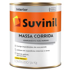 Massa Corrida Premium 1,4KG - Suvinil - Marquezim Tintas