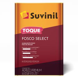 Tinta Acrílica Premium Fosco 18L - Suvinil Nova Cl... - Marquezim Tintas