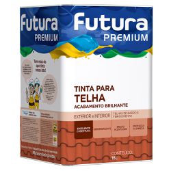 Tinta para Telha Brilhante 18L - Futura - Marquezim Tintas