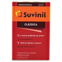 Tinta Látex Premium Fosco Aveludado 18L - Suvinil ... - Marquezim Tintas