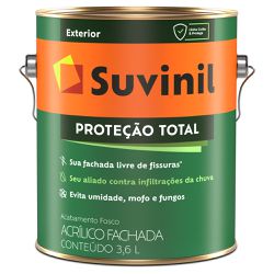 Tinta Acrílica Emborrachada Fosca Proteção Total 3... - Marquezim Tintas