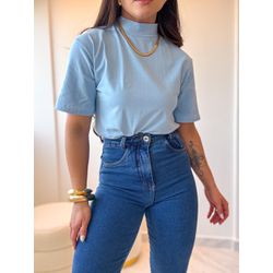 Camiseta Tanise Azul... - Marya Conceito