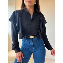 Camisa Cléo Preto... - Marya Conceito