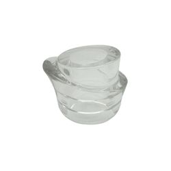 SOBRETAMPA ECLIPSE COLAR B.15 GLASS TRANSP - MATRIZ GROUP