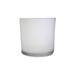 COPO DE VELA 265ML/200GRS BRANCO LISO - MATRIZ GROUP