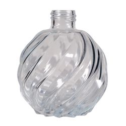 VIDRO BOLA ESPIRAL TRANSPARENTE 250ML R 28/410 - MATRIZ GROUP