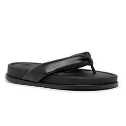 Sandália Plataforma Dedo Puffy Comfort Bella Preto... - MAXTHERAPY