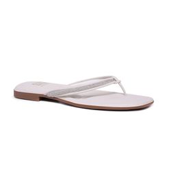 Rasteira Cristal Comfort Maxtherapy Off White - 22... - MAXTHERAPY