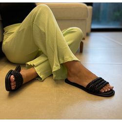 Rasteirinha Lila Comfort Preta - 222829-1 - MAXTHERAPY