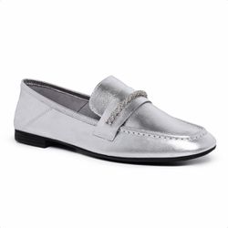 Mocassim Loafer Cristal Feminino Comfort em Couro ... - MAXTHERAPY