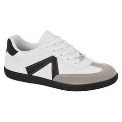 Tenis Taylor CINZA,PRETO,BRANCO - 0004140040 - Morena Brasil Shoes