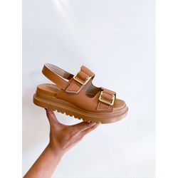Papete Aurora CARAMELO - 0007320011 - Morena Brasil Shoes