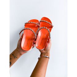 FLAT ISADORA LARANJA - 0001320015 - Morena Brasil Shoes