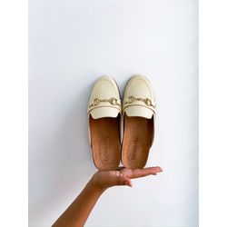 MULE TAMIRES OFF WHITE - 0003210002 - Morena Brasil Shoes