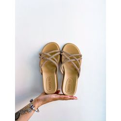 FLAT ALICIA BEGE - 0003240008 - Morena Brasil Shoes