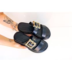 FLAT MB JACK REF1311450 PRETO - 0003110001 - Morena Brasil Shoes