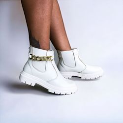 BOTA ALANA OFF WHITE - 0003050002 - Morena Brasil Shoes