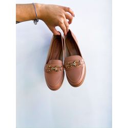 MOCASSIM CLHOE NUDE - 0003560025 - Morena Brasil Shoes