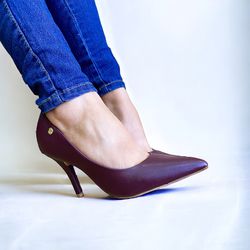 SCARPIN RENATA VINHO - 0000090045 - Morena Brasil Shoes