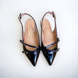 SAPATILHA MARCELLA PRETO VERNIZ - 0003840046 - Morena Brasil Shoes