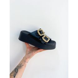 Flat Mirella PRETO - 0004410001 - Morena Brasil Shoes