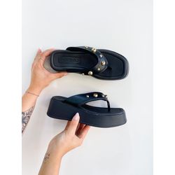 Flat Diana PRETO - 0004390001 - Morena Brasil Shoes