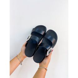 Flat Aurora PRETO - 0004580001 - Morena Brasil Shoes