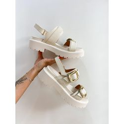 Papete Kayla OFF WHITE - 0004650002 - Morena Brasil Shoes