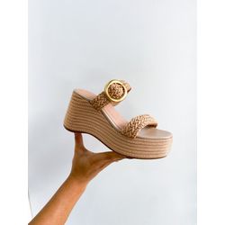 Tamanco Yasmin BEGE - 0004840008 - Morena Brasil Shoes