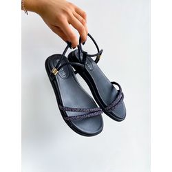 Sandalia Loren PRETO - 0004940001 - Morena Brasil Shoes