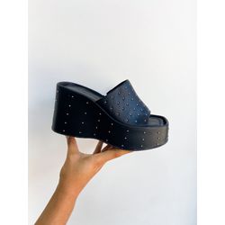 Tamanco Ashley PRETO - 0006050001 - Morena Brasil Shoes