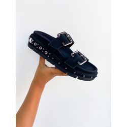 Flat Leilane PRETO - 0006110001 - Morena Brasil Shoes