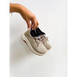 Tenis Davi BEGE - 0006450008 - Morena Brasil Shoes