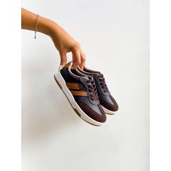Tenis Miguel MARROM - 0006500010 - Morena Brasil Shoes