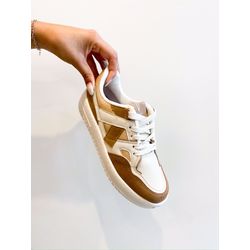 Tenis Nayumi BEGE - 0006630008 - Morena Brasil Shoes